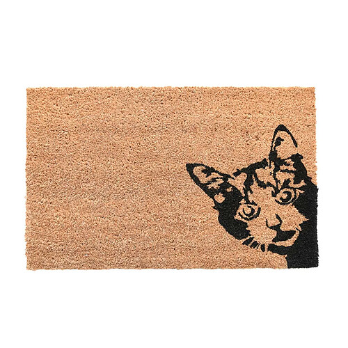 Paillasson coco Coucou! Chat 60 x 40 cm - Esschert Design