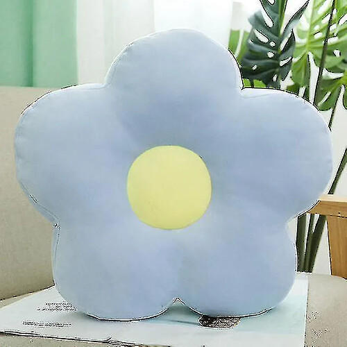 Universal 40 cm fraîchement coloré de fleur en peluche jouets de dessin de dessin de dessin doux poupée en peluche (bleu)