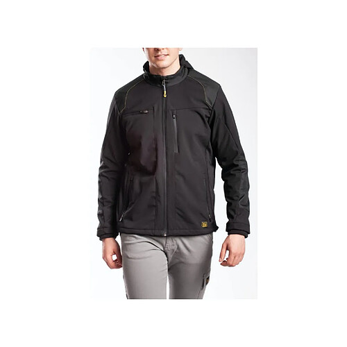 Veste softshell RICA LEWIS - Homme - Taille L - Doublée polaire - Stretch - SHELL