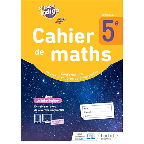 Cahier de maths 5e