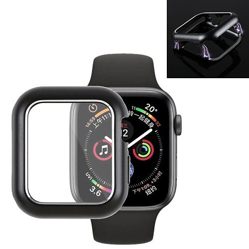 Wewoo Boitier Etui de protection en métal magnétique pour Apple Watch série 4 40 mm (noir)