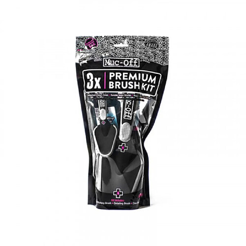 Breizh-Modelisme Muc-Off Set de 3 brosses de nettoyage - MCO220