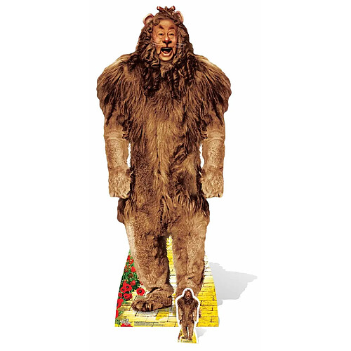 Star Cutouts Figurine en carton Le Lion peureux du Magicien d'Oz 164 cm