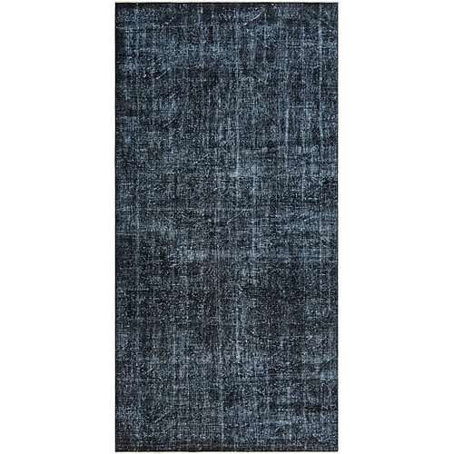 Vidal Tapis de laine 307x150 noir Ultra Vintage