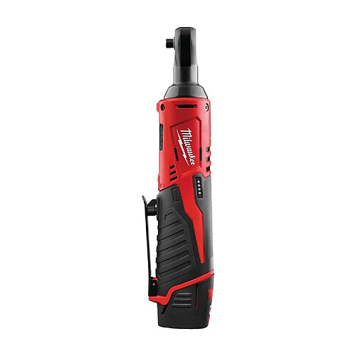 Clé à cliquet MILWAUKEE 12V 2,0Ah livrée avec une batterie et chargeur en sac M12 IR-201B (1/4') - 4933441725