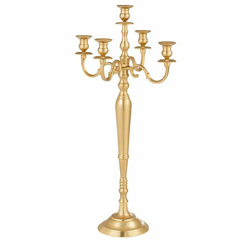 Paris Prix Chandelier Déco 5 Supports 97cm Or