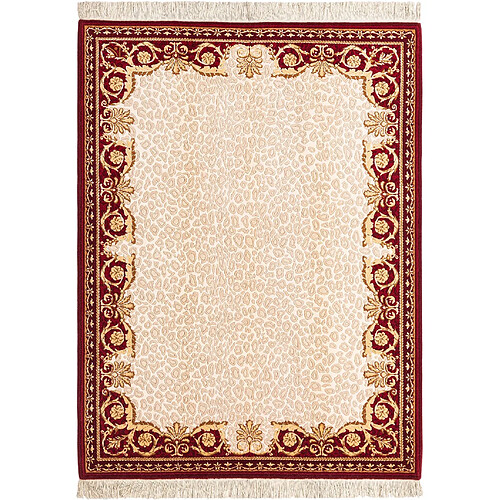 Vidal Tapis de laine 203x152 beige Darya