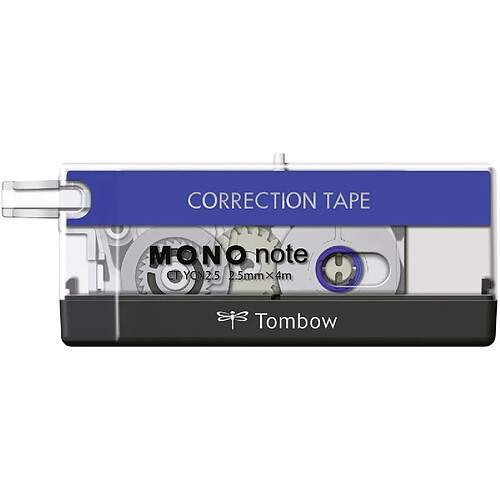 TOMBOW Rouleau correcteur 'MONO note', 2,5 mm x 4 m, noir ()