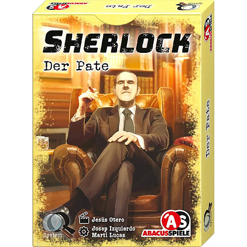 Abacusspiele 48194 Sherlock ? Le Parrain Jeu de Cartes