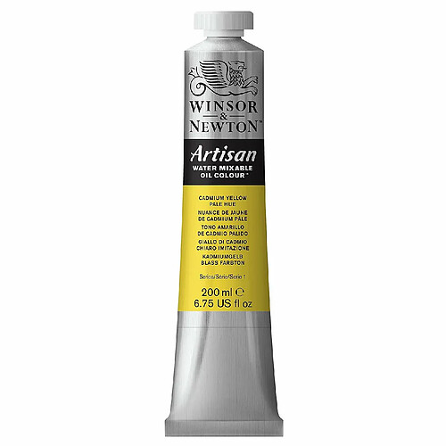 Winsor & Newton 4,9 x 4,9 x 21,8 cm 1537119 Huile Peinture ? Jaune Cadmium Clair