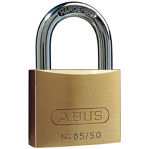 Cadenas ABUS FRANCE - 65 laiton en 50 mm MV num.6501 - 12000