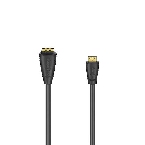 HAMA Adaptateur câble HDMI, (mini) fiche mâle Type-C - fiche fem. Type-A, doré