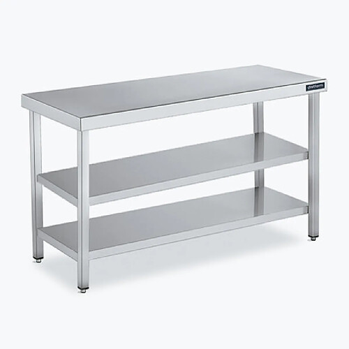 Table Centrale avec 2 étagères - Gamme 600 - Distform - FC260100