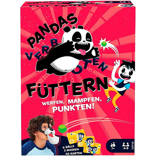 Mattel Games Merci de Nourrir les Pandas, jeu de société ?pour enfants