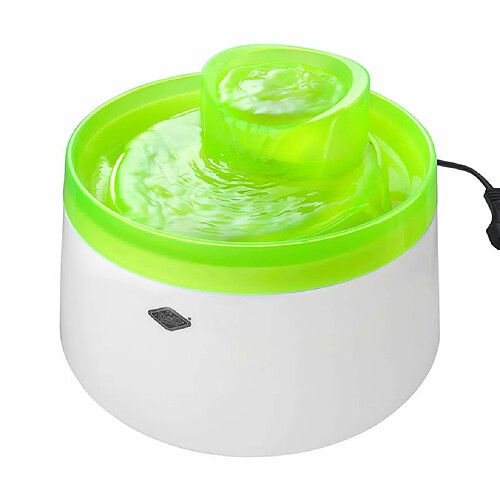 Ebi Distributeur d'eau d'animaux Cascade 1,5 L Vert citron 603/445761