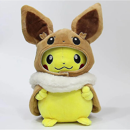 Universal Pokémon s'est transformé en jouet en peluche eevee 30 cm