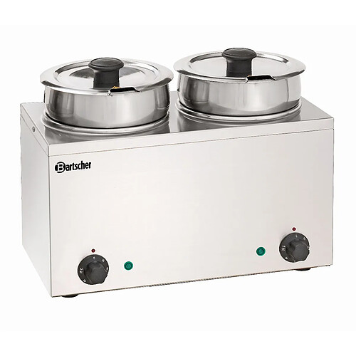 Bain Marie Électrique à Sauce - 2 x 3,5 L - Bartscher