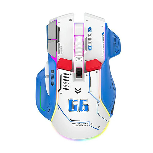 Yonis Souris Gaming RGB Sans Fil 12800DPI