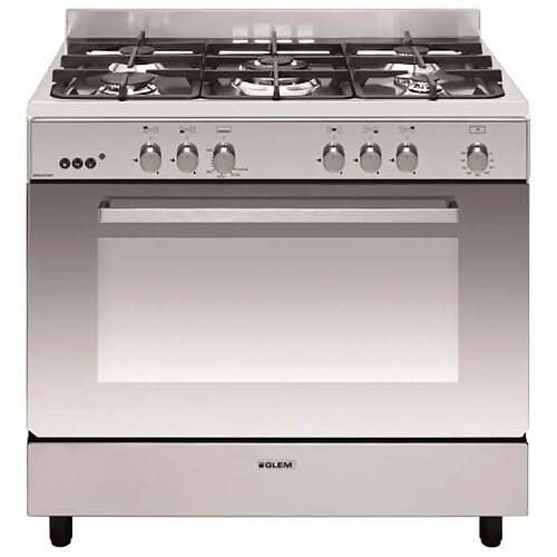 Piano de cuisson gaz 109l 5 feux inox - ge960cmix2 - GLEM