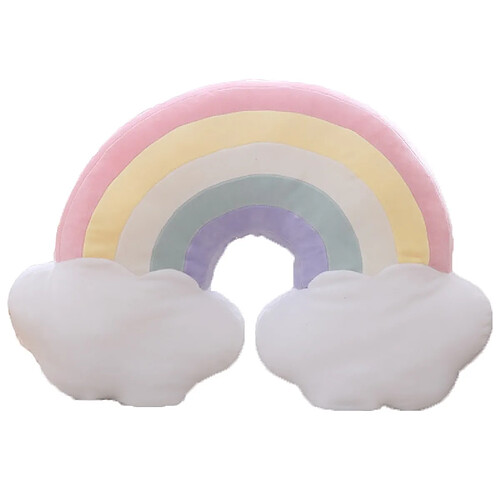 Universal 50cm Coussin Coussin Lit Poupée colorée Peluche créative douce Coussin de décoration de canapé de haute qualité pour la décoration de la maison | Oreiller de luxe