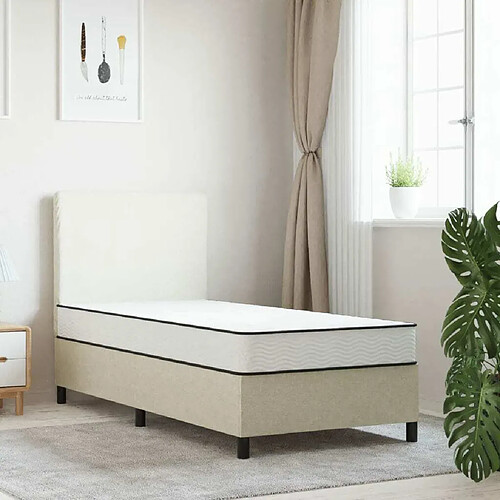 Maison Chic Matelas à ressorts bonnell moyen, Matelas doux pour chambre 90x200 cm -GKD22979