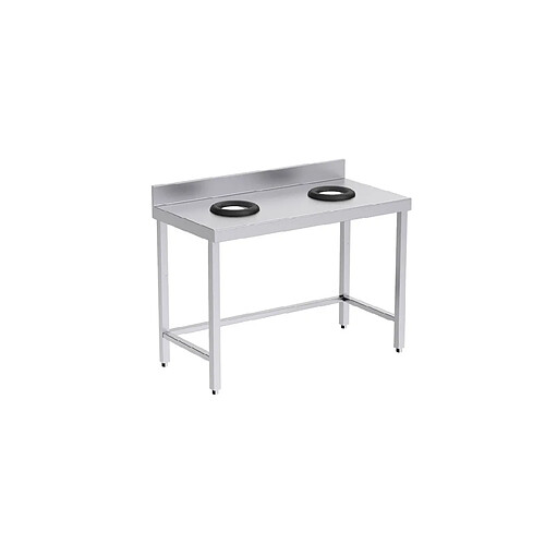 Table de Recyclage Ouverte Murale Profondeur 600 mm - Distform