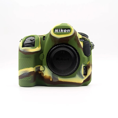 Coque en silicone un étui souple camouflage pour votre Nikon D850