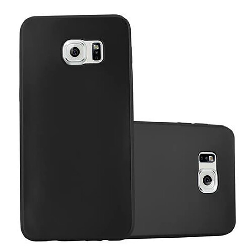 Cadorabo Coque Samsung Galaxy S6 EDGE Etui en Noir