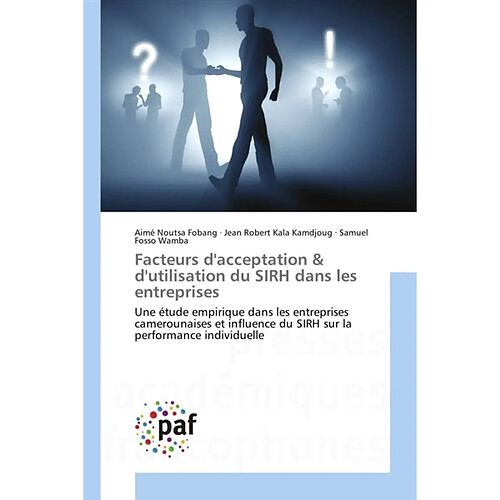 Facteurs d'acceptation & d'utilisation du sirh dans les entreprises · Occasion