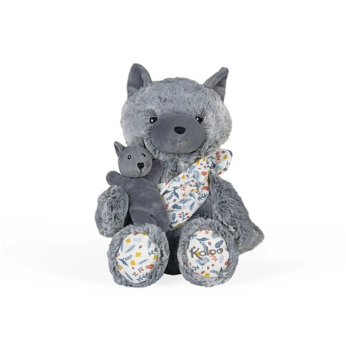 Kaloo Linoo peluche maman loup Lousie 35 cm