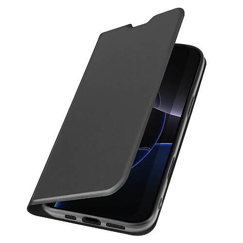 Avizar Étui pour iPhone 16 Pro Soft touch Porte-carte Support Vidéo Noir