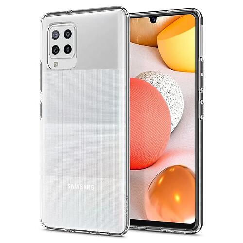 Caseink Coque Spigen ? Liquid Crystal Pour Samsung A42 5G transparent