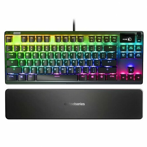 Clavier pour jeu SteelSeries Apex Pro TKL Qwerty US Noir