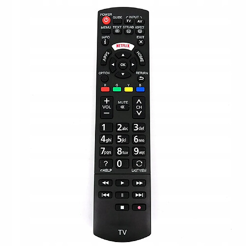 GUPBOO Télécommande Universelle de Rechange pour télécommande TV LCD LED Panasonic avec NETFLIX