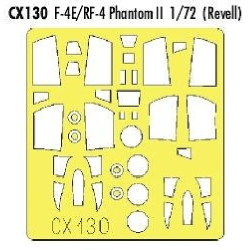 F-4E/RF-4 Phantom II für Revell Bausatz- 1:72e - Eduard Accessories