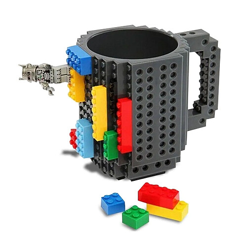 Totalcadeau Tasse jeu de construction mug PixelBlocks , Bloks , brique