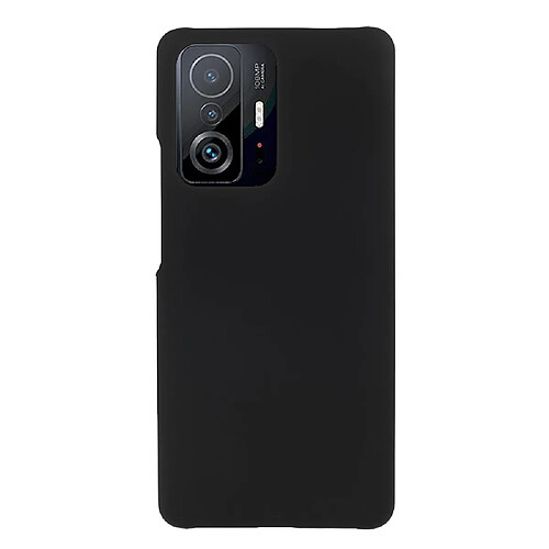 Coque en TPU anti-empreintes digitales, anti-rayures, revêtement caoutchouté noir pour votre Xiaomi 11T/11T Pro