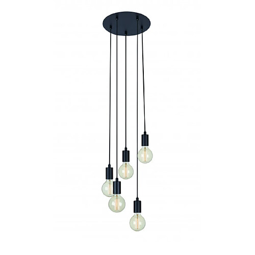 Markslojd Suspension SKY Noir 5 ampoules