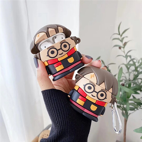 GUPBOO Airpods Coque Housse Étui Protecteur Compatible pour AirPods 3-dessin animé garçon harry potter