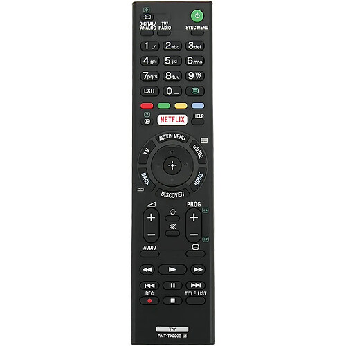 SANAG Rmt-Tx200E Telecommande De Remplacement Compatible Avec Sony Android Tv Kd-49Xd7004 Kd-55Xd7004 Kd-65Xd7504 Kd-50Sd8005 Kd-55Xd8599 Kd-49Xd7005 Kd-55Xd7005 Kd-65Xd7505