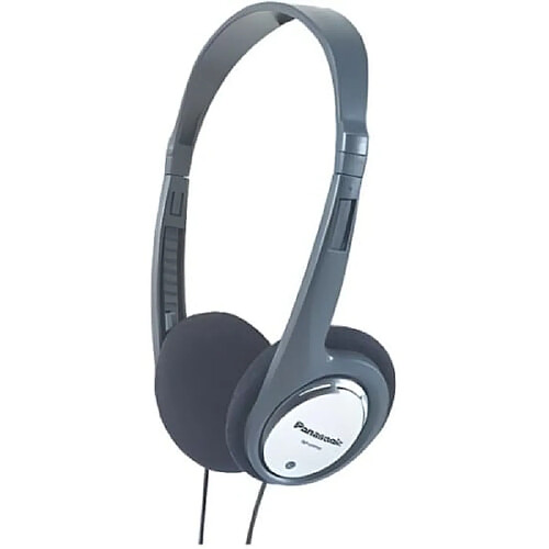 Panasonic RP-HT030E-S Casque Audio 108dB Filaire Jack 3.5mm Pliable Amovible Argent