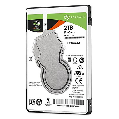 Seagate Technology SEAGATE Disque dur 2.5'' 2To SSHD FIRECUDA