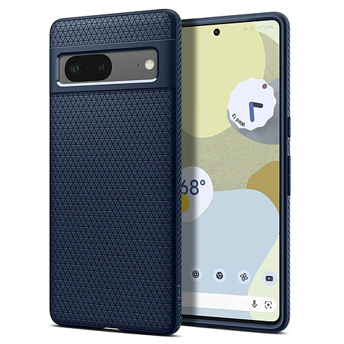 Spigen Sgp Spigen Liquid Air Coque Compatible avec Google Pixel 7 - Bleu Marin