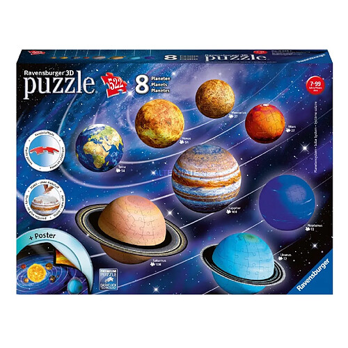 Ravensburger Puzzle 3D système solaire