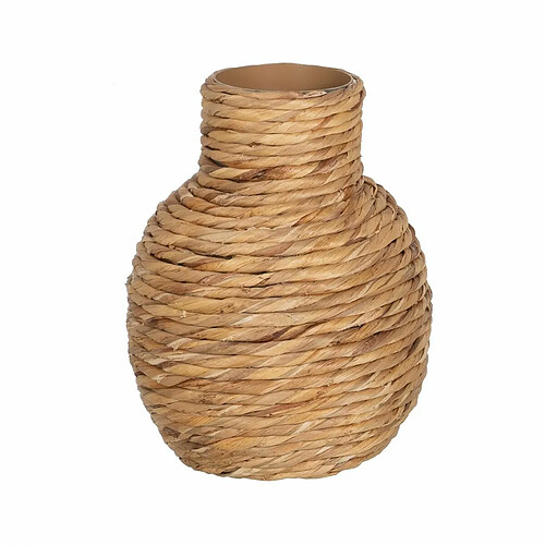 BigBuy Home Vase Naturel Fibre naturelle 21 x 21 x 31 cm