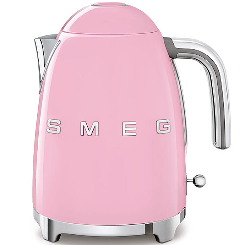 Bouilloire sans fil 1.7l 2400w rose - klf03pkeu - SMEG