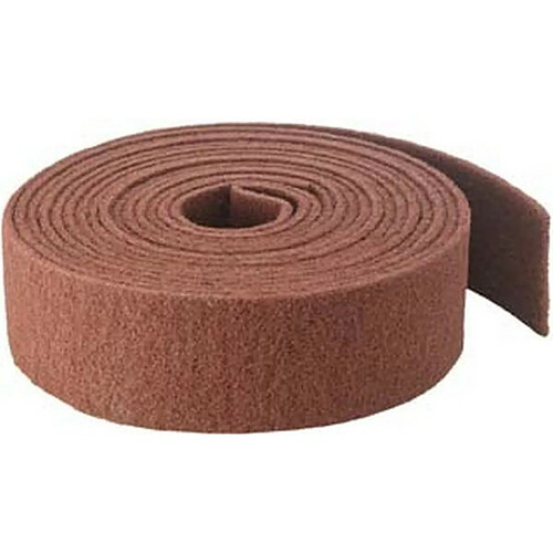 3M Rouleau de non-tissé abrasif CF-RL/WR-RL, Type : WR-RL, Degré de finesse moyen, Dimensions 100 x 10000 mm