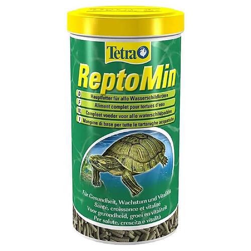 Aliment Complet ReptoMin en Sticks pour Tortues d'Eau - Tetra - 250ml