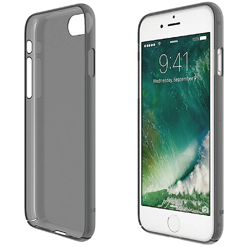 Coque Just Mobile Tenc gris fumé pour iPhone 7