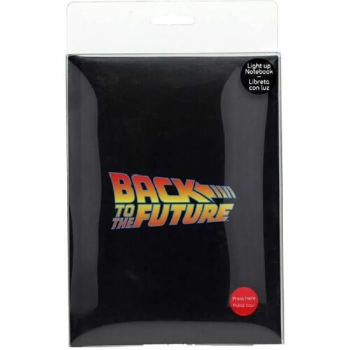 WTT SD toys - Cahier Lumineux Retour Vers Le Futur - Logo Back To The Future - 8436546890980